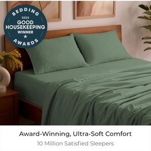 Mellanni Queen Sheets Set - 4 PC Iconic Collection Bedding - Hotel Luxury,